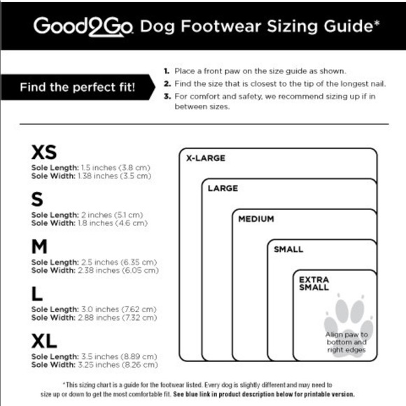 Good2Go Black All Weather Dog Boots - Medium - NWT - Picture 6 of 6